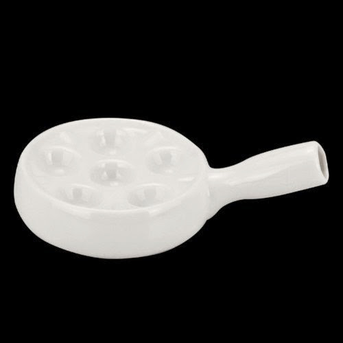  Ceramic Snail / Escargot Dish