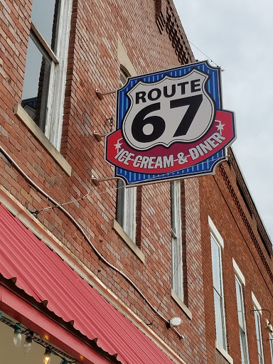 Restaurant «Route 67 Ice Cream & Diner», reviews and photos, 1 S Commercial St, Worthington, IN 47471, USA