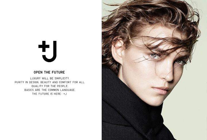 Fash Models: Arizona Muse para +J Jil Sander for Uniqlo
