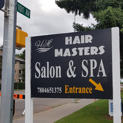 hair master salon spa 2018 logo