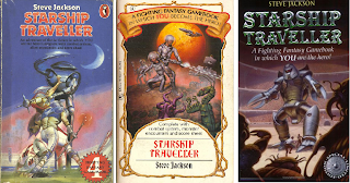 portadas starship traveller Starship Traveller, librojuego de Steve Jackson