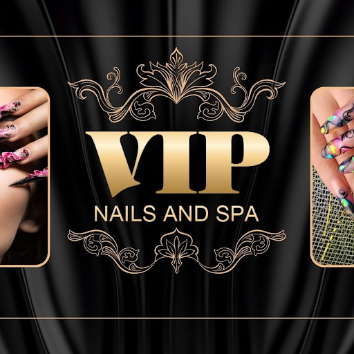 VIP Nails & Spa logo