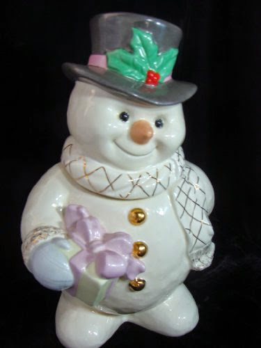  The Snowman Cookie Jar