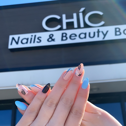 Chic Nails and Beauty Bar logo