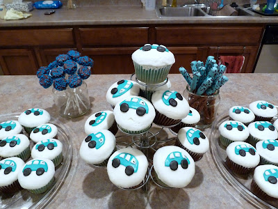 Party1 | Car Cupcakes with Homemade Marshmallow Fondant | 9 |
