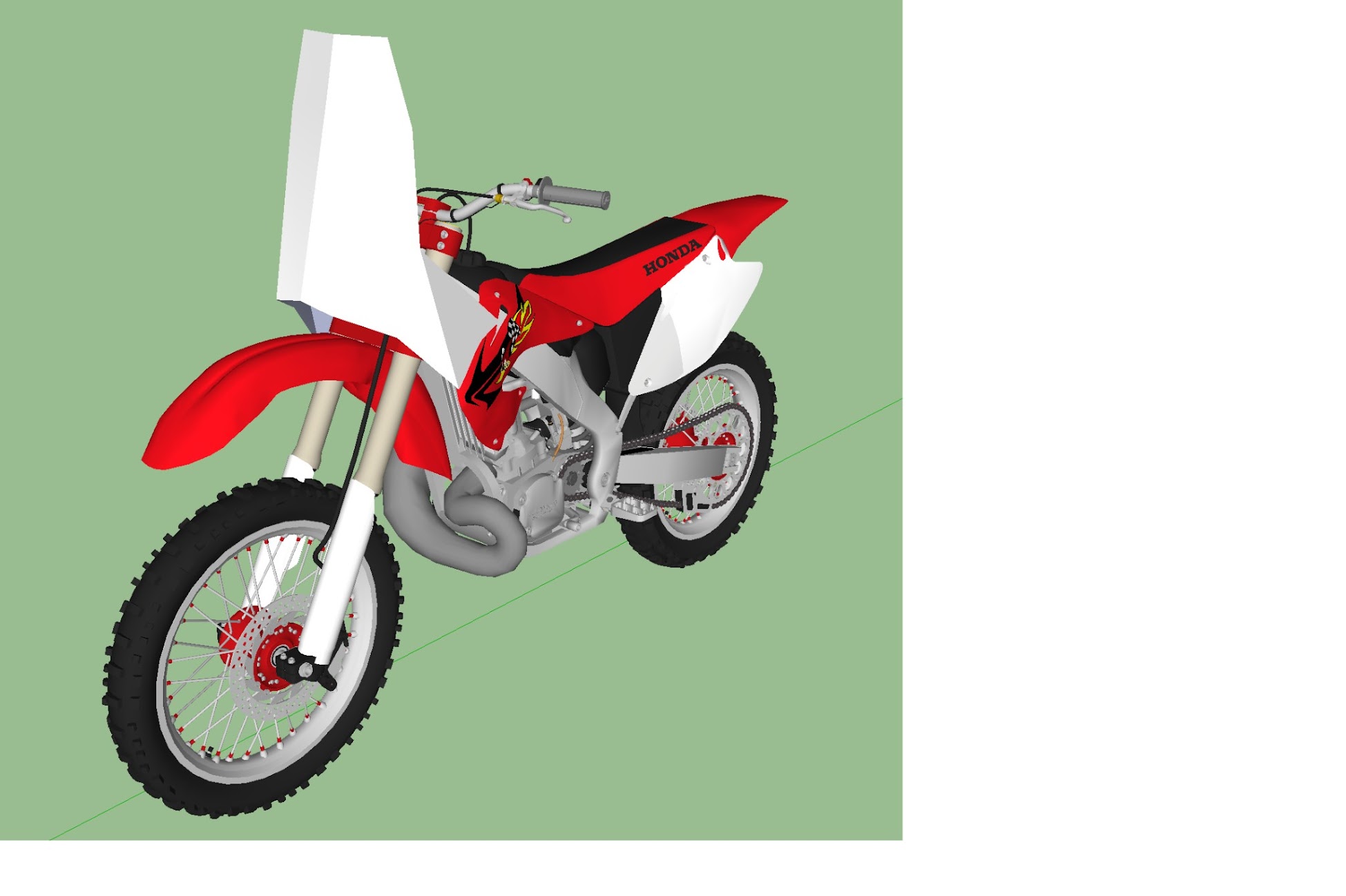 dirt bike rally fairing