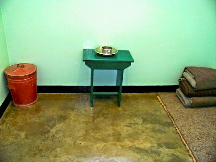 Nelson Mandela's jail cell