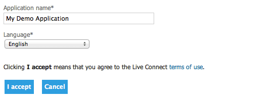Login with Microsoft Live OAuth Connect