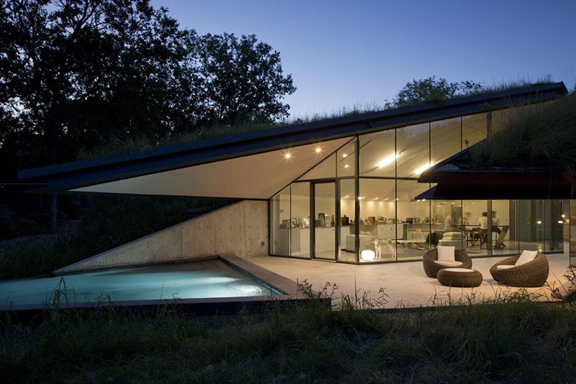 Edgeland Residence design by Bercy Chen Studio #architecture