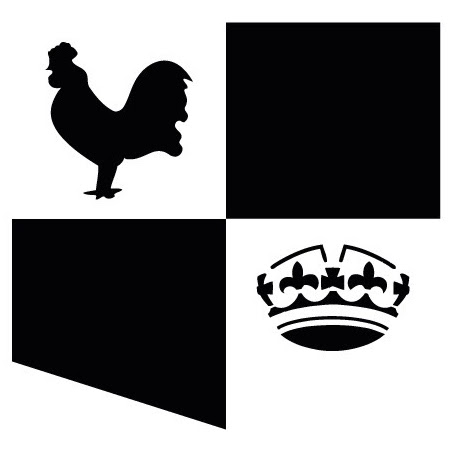 The Cock and Crown Mens Barber logo