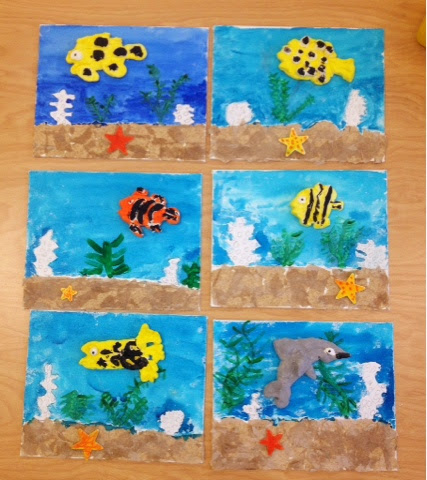 Art with Mr. Giannetto: 2nd Grade: Sea Life