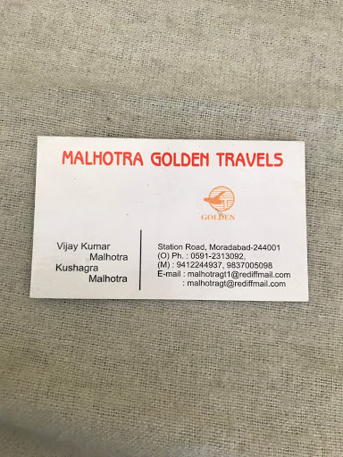 Malhotra golden travels, near himalya book depo, Station Rd, Moradabad, Uttar Pradesh 244001, India, Bus_Tour_Agency, state UP