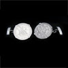 2 1/2 escudos cufflinks 