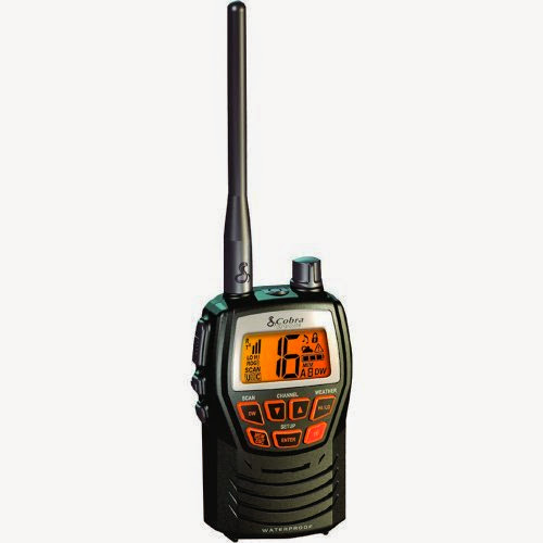  Cobra MR HH125 3W Handheld VHF Radio