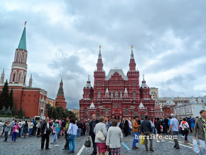 The Red Square, Moscow