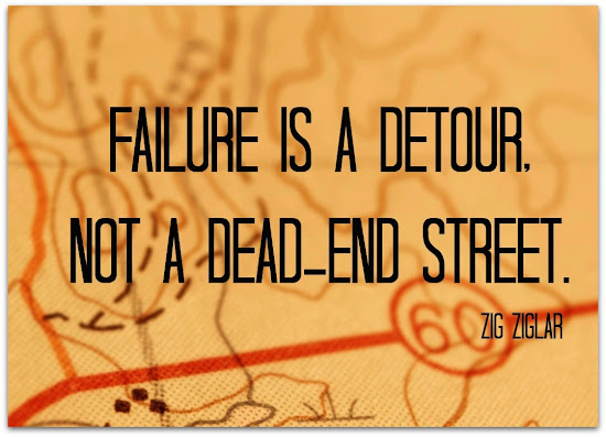 Failure is just a detour