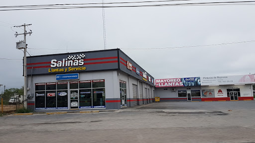 Llantas y Servicio Salinas, Carretera a Monterrey Kilómetro 104, Bella Vista, 88746 Reynosa, Tamaulipas, México, Tienda de neumáticos | TAMPS