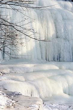 "Creve Couer Falls (1993) by Ron Edwards. Photography.