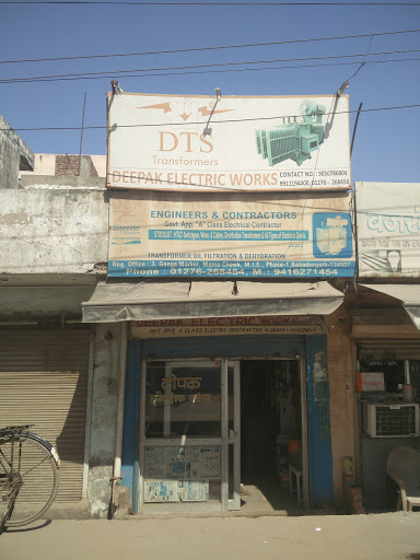 Deepak Electric Works, 3, Ganga Market, M.I.E., Phase-1, National Highway 10, Bahadurgarh, Haryana 124507, India, Electrical_supply_shop, state HR