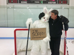 Watch Cam Neely Teach the Easter Bunny How to Slap Shot Because of Reasons
