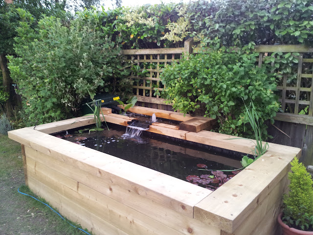 Raised timber pond and waterfall build - Page 2 - Pond ...