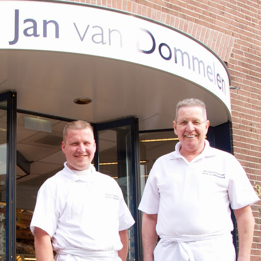 Jan van Dommelen brood- en Banketbakker. V.O.F. logo