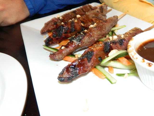 kangaroo skewered