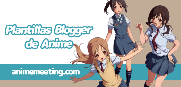 plantillas blogger de anime