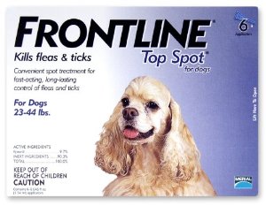  Merial Frontline Top Spot Flea and Tick Control for Dogs and Puppies