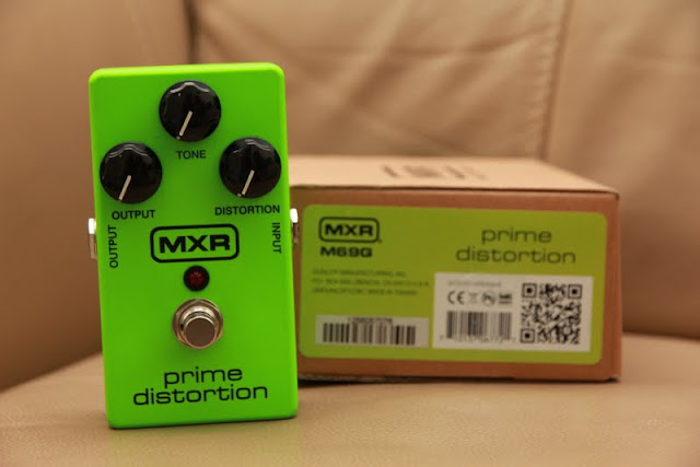 MXR MG Prime Distortion in GREEN