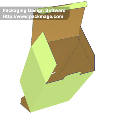 Tuck-end corrugated box templates