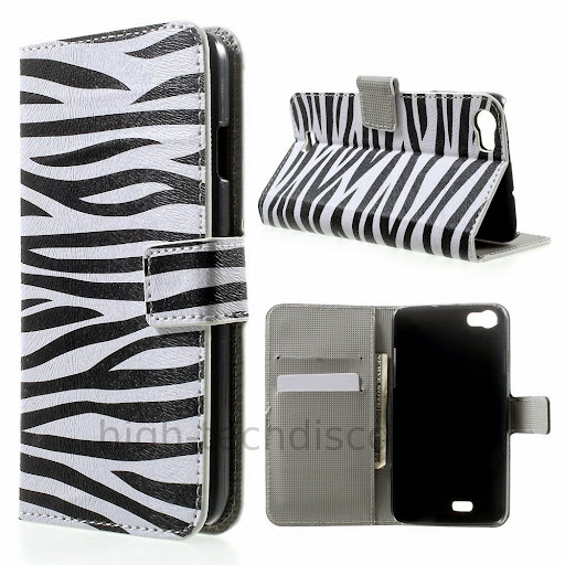 Housse etui coque pochette portefeuille PU cuir pour Wiko Lenny + film ecran - Photo 2/2