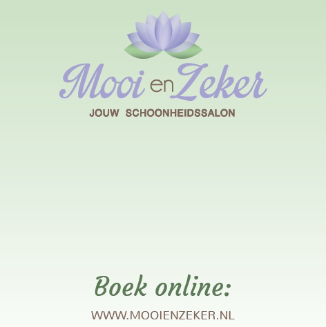 Schoonheidssalon Amersfoort | Mooi en Zeker logo