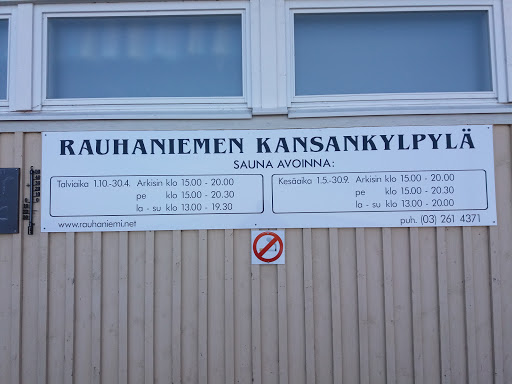 Rauhaniemi public baths