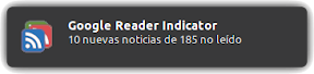 Google Reader Indicator en Oneiric Ocelot
