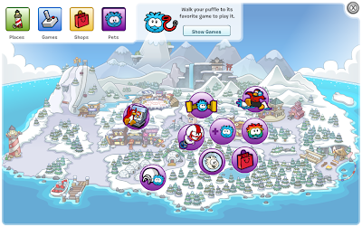Club Penguin - Getting To Know The Map
