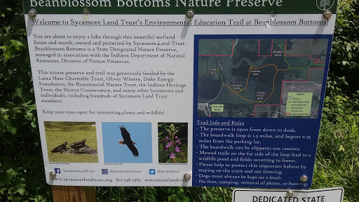 Nature Preserve «Beanblossom Bottoms Nature Preserve - Sycamore Land Trust», reviews and photos, N Woodall Rd, Ellettsville, IN 47429, USA