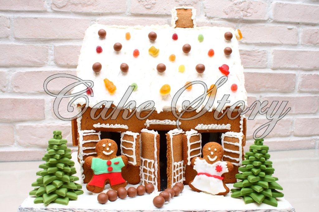 Cake Story: CHRISTMAS GINGERBREAD HOUSES