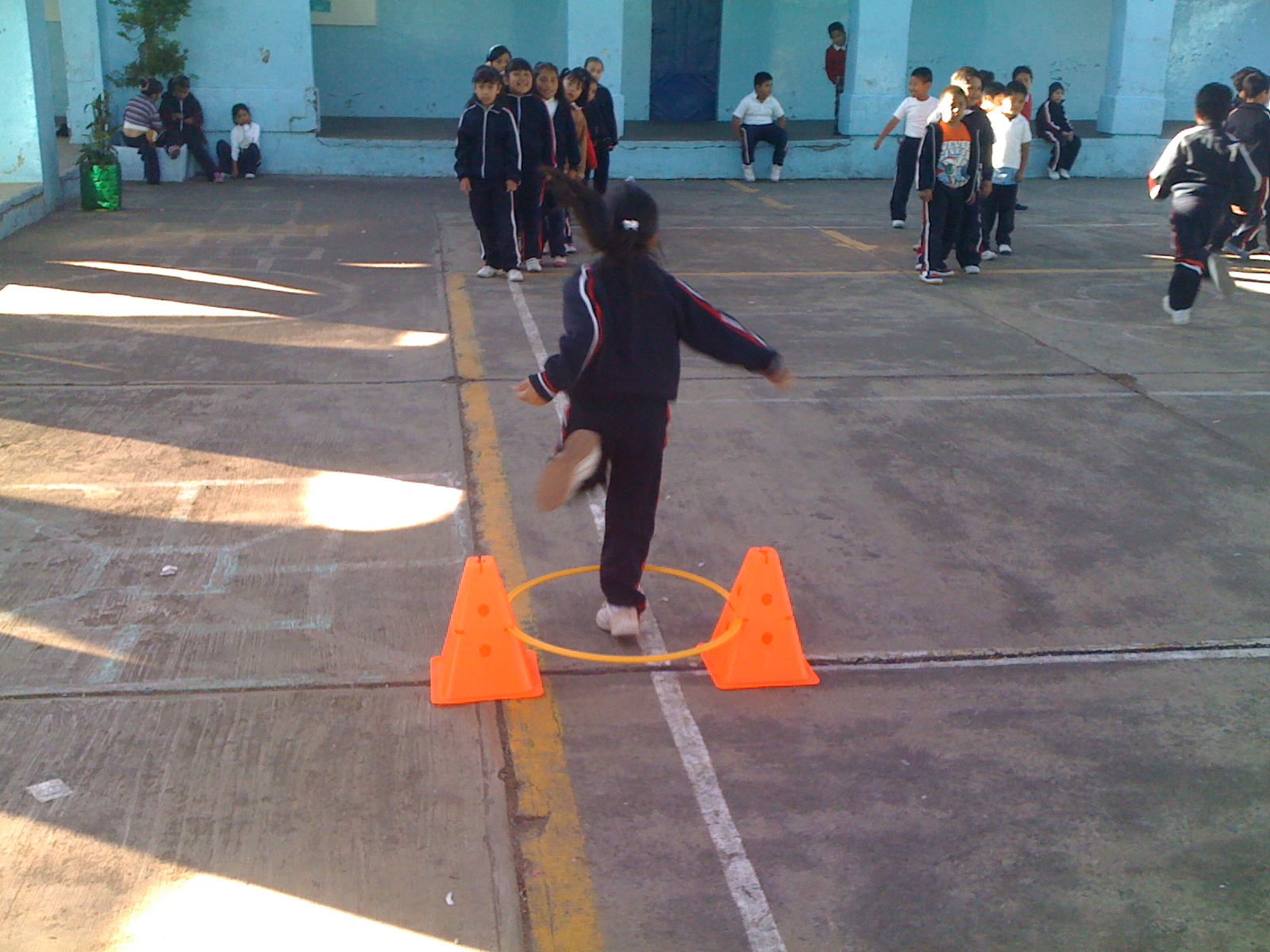 EDUCACION FISICA: CLASE DE EDUCACION FISICA