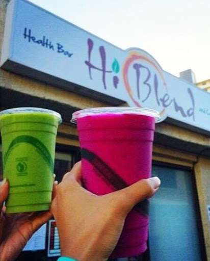 HiBlend Health Bar & Cafe logo