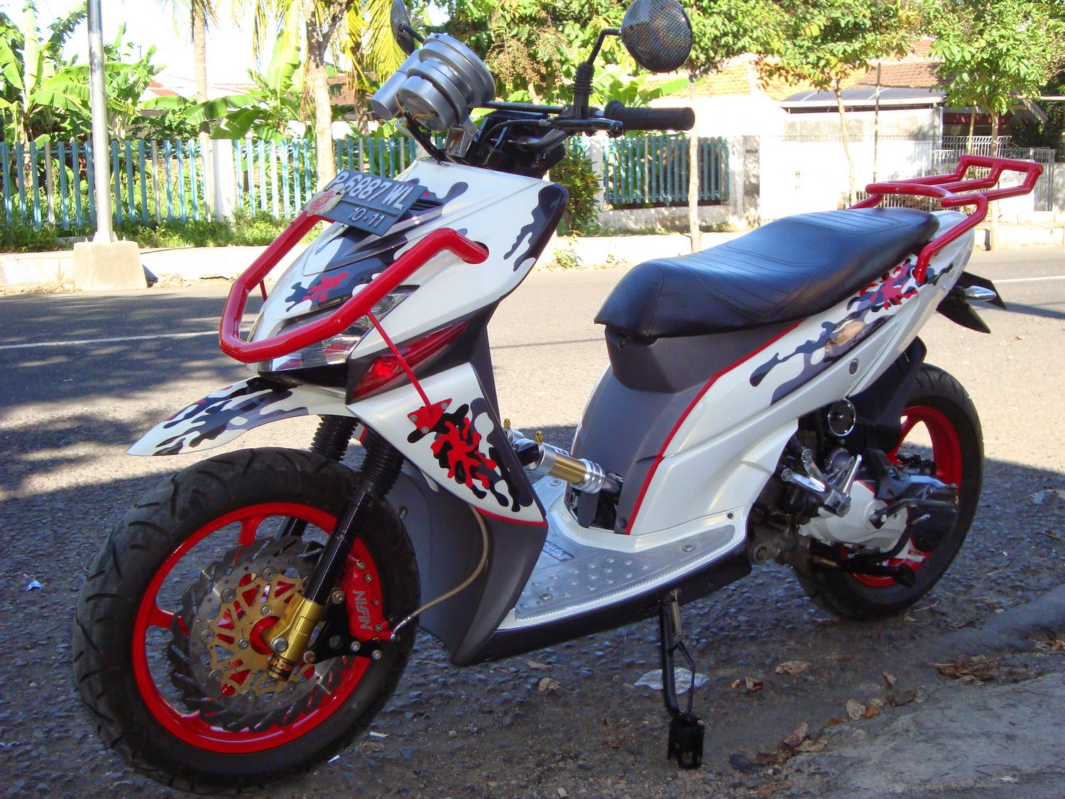 Modifikasi Motor  Matic  Suzuki  Skydrive Thecitycyclist