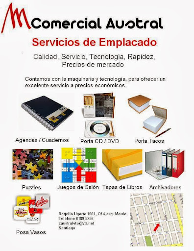 Comercial Austral, Rogelio Ugarte 1601, Santiago, Región Metropolitana, Chile, Impresora comercial | Región Metropolitana de Santiago
