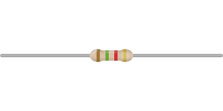 A carbon film resistor