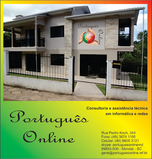 Português Online, R. Pedro Koch, 44 - Morada do Sol, Mondaí - SC, 89893-000, Brasil, Consultor_Informático, estado Santa Catarina