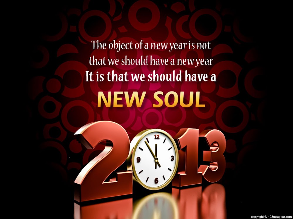 50 Cool New Year HD Wallpapers 2013