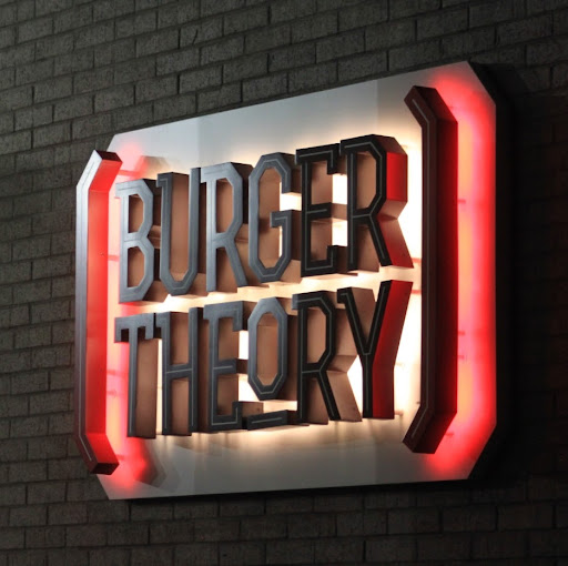 Burger Theory at Holiday Inn Indianapolis Airport logo