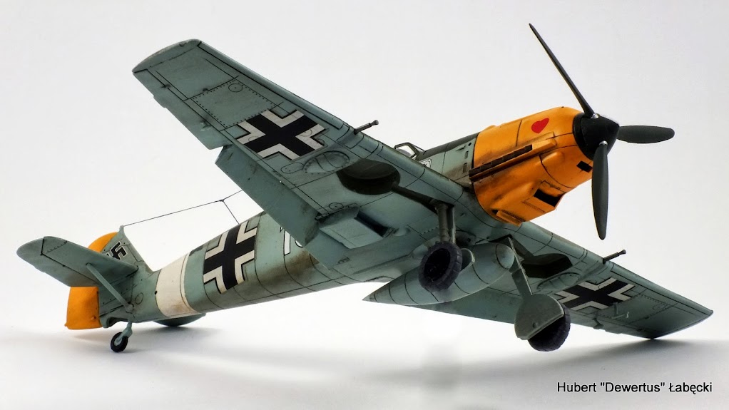 Malta 1940-43; Bf-109E7 7./JG.26 / Airfix 1:48  DSCF4586