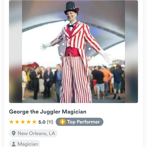George the Magician logo
