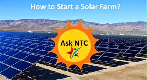 How To Start A Solar Farm