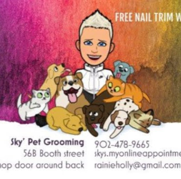 Sky’s Pet Grooming logo